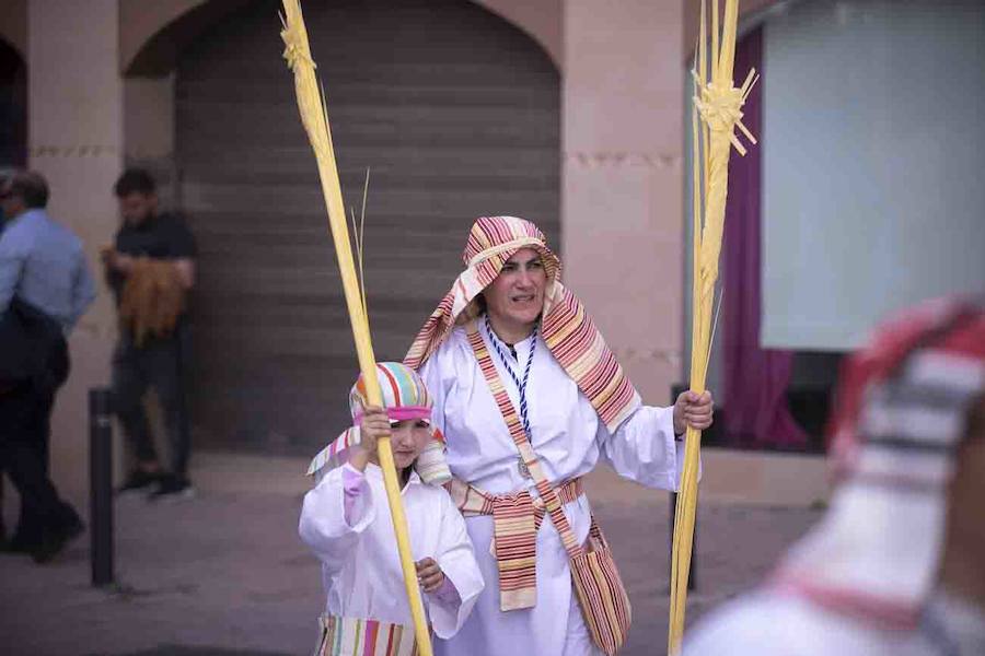 La procesión ha sido la primera en salir en la Semana Santa local