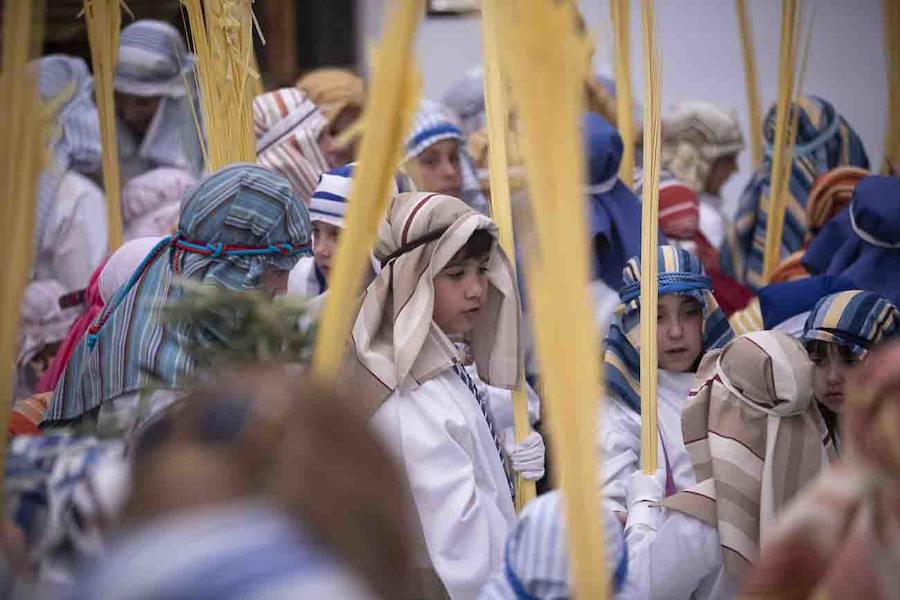 La procesión ha sido la primera en salir en la Semana Santa local