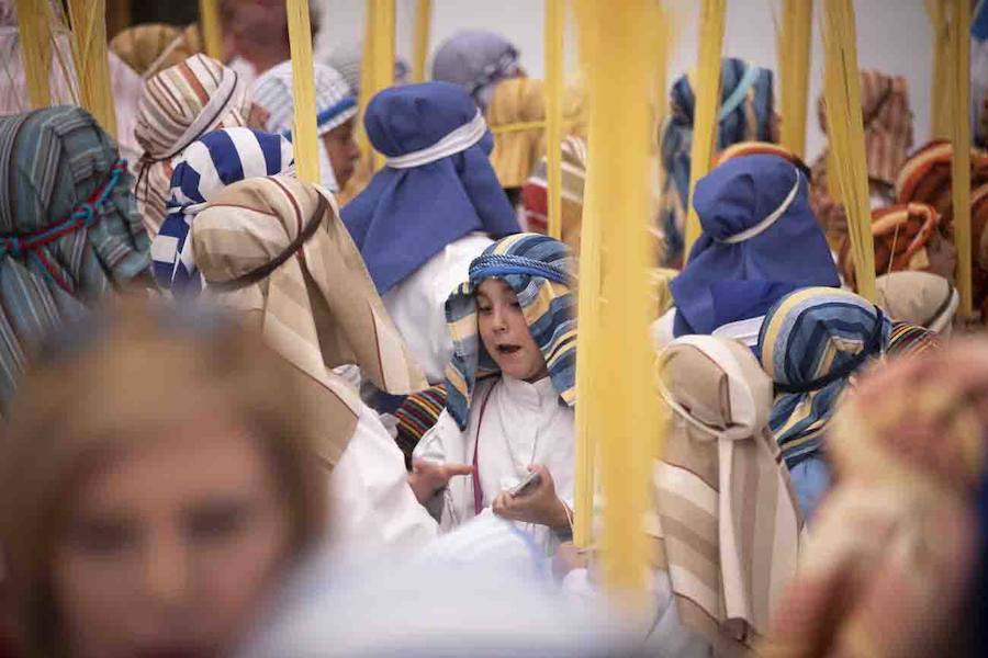 La procesión ha sido la primera en salir en la Semana Santa local