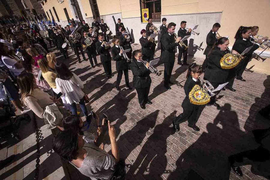 La procesión ha sido la primera en salir en la Semana Santa local