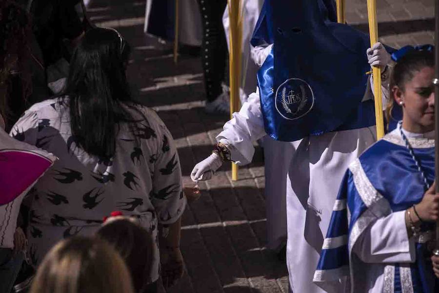 La procesión ha sido la primera en salir en la Semana Santa local