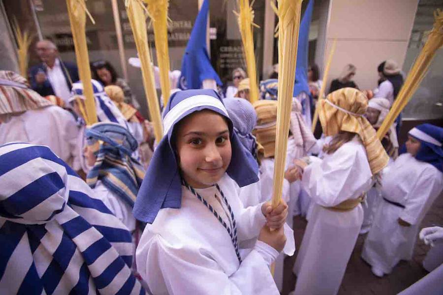 La procesión ha sido la primera en salir en la Semana Santa local