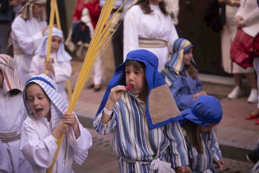 La procesión ha sido la primera en salir en la Semana Santa local