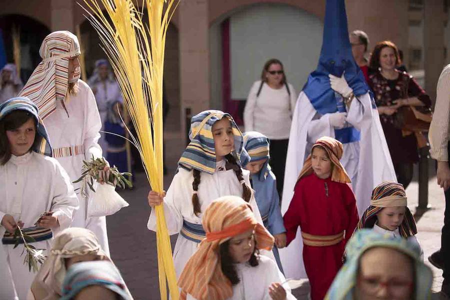 La procesión ha sido la primera en salir en la Semana Santa local