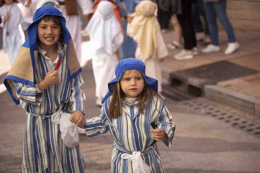 La procesión ha sido la primera en salir en la Semana Santa local