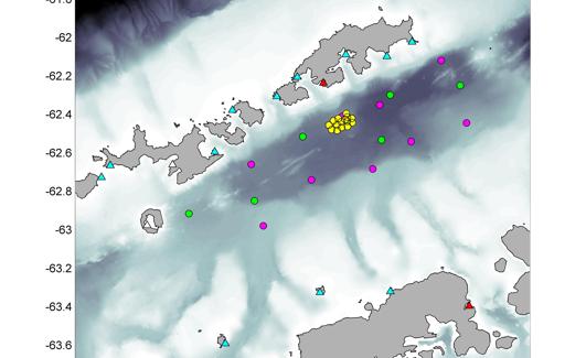 Mapa de la zona de la misión 