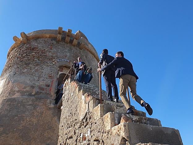 El Torreón del barrio San Miguel de Cabo de Gata.