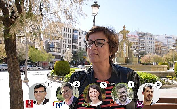 Los cinco candidatos al Congreso de los Diputados por Granada