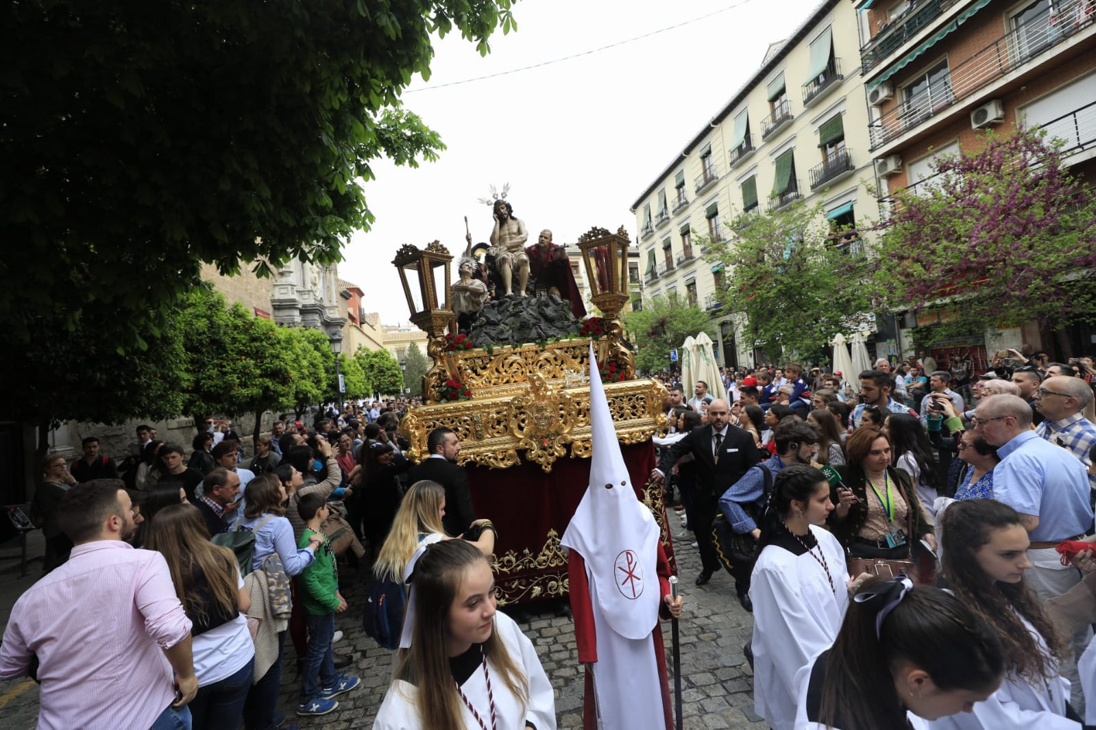 La cofradía de Nuestro Señor de la Meditación y María Santísima de los Remedios logra realizar su estación de penitencia