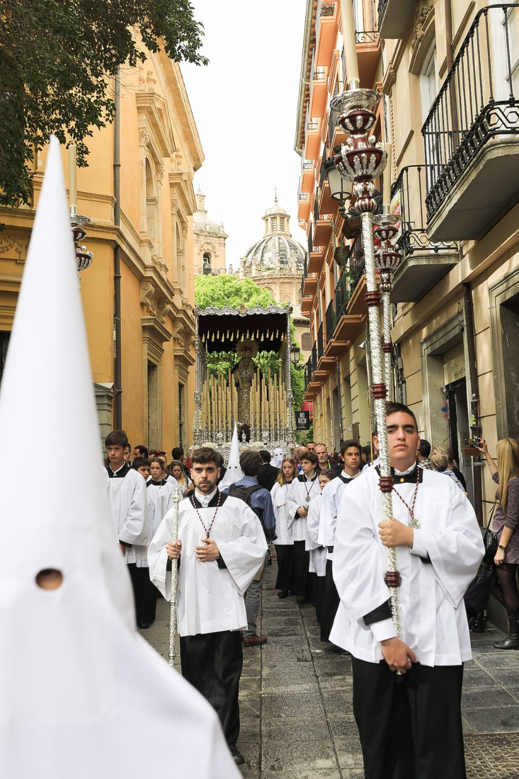 La cofradía de Nuestro Señor de la Meditación y María Santísima de los Remedios logra realizar su estación de penitencia