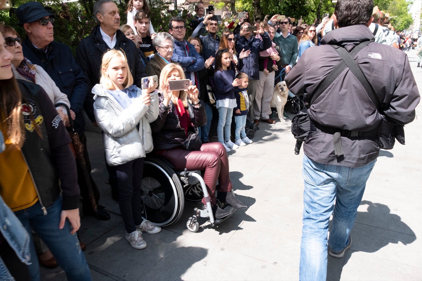 Los legionarios estarán esta tarde tras la cruz de guía de la cofradía de los Ferroviarios