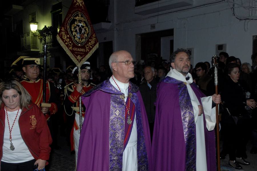 La Hermandad de Jesús del Ecce-Homo y María Santísima de la Salud y Esperanza la fundo José Manuel Pérez Ojeda en 1975