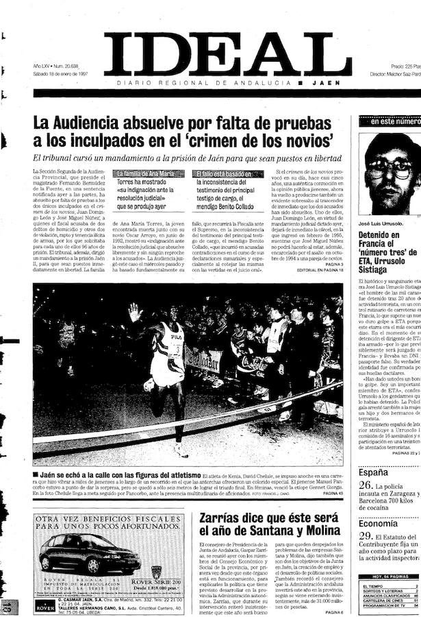 18 de enero de 1997. Crimen de los novios y Carrera San Antón.