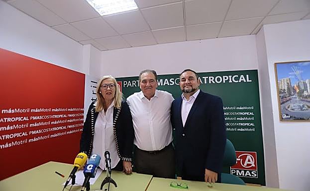 Presentación de la candidatura Más Costa Tropical. 