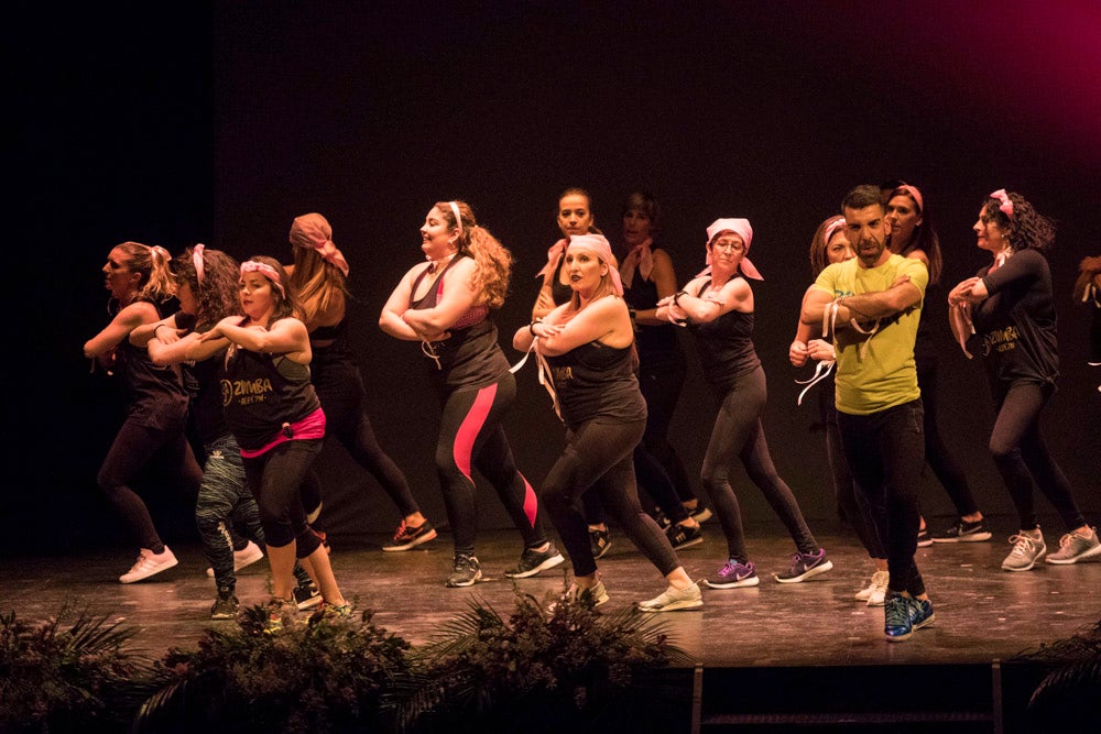 Con el silencio de la sala, en la pantalla se pudieron ver las imágenes de las modelos mostrando sus pechos o, mejor dicho, la falta de ellos en muchos casos. Son mujeres que han padecido cáncer de mama y que querían mostrarse así, al natural. Modelos veteranas, como Nani Aguilar, Antonia Rueda, Cristina Alonso, Conchi Ruiz, Elena Velayos, Lourdes Cabrera, Merce Garzón que se incorporaba este año; junto a la presidenta de AMAMA, Encarna Guerrero. Hubo un recuerdo para Mari Carmen Jiménez, que falleció recientemente.