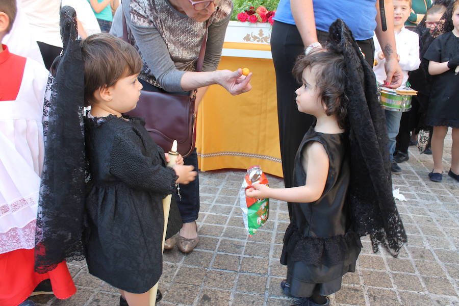 1.400 niños han participado en las 12 procesiones infantiles que han salido esta tarde