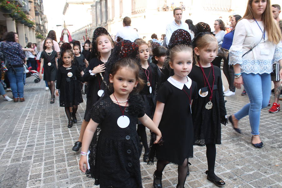 1.400 niños han participado en las 12 procesiones infantiles que han salido esta tarde