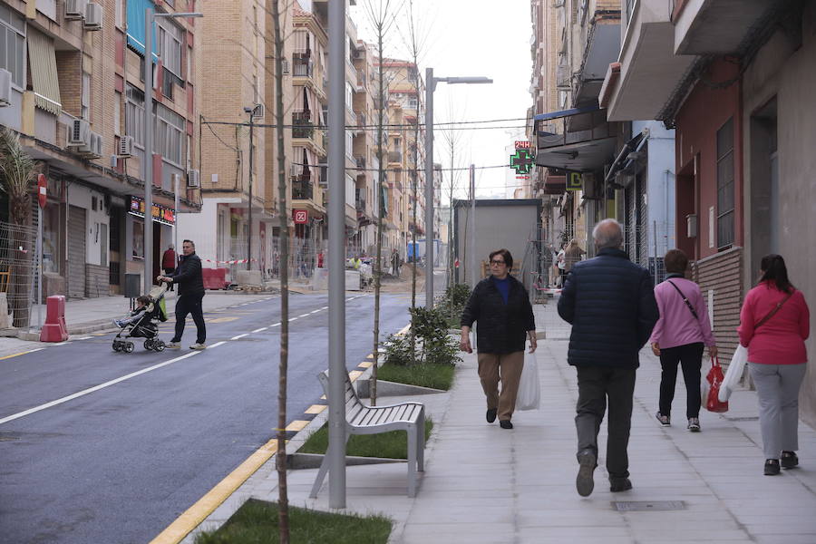 La calle Ancha, que ya tiene un tramo terminado, es uno de los proyectos EDUSI. 