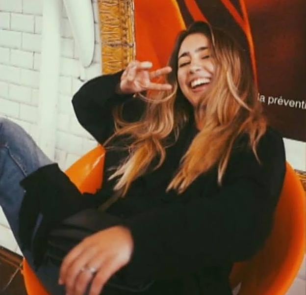 La granadina Natalia Sánchez, sonriente en una instantánea de sus redes sociales.