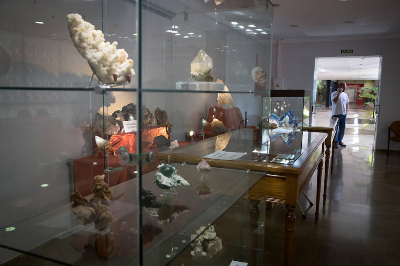 La Facultad de Ciencias de la Universidad de Granada acoge la exposición 'Cristales, un mundo por descubrir', donde se pueden observar increíbles piezas de cristal extraídas de la naturaleza. También paneles explicativos sobre la relevancia de la cristalización en las investigaciones científicas y los usos industriales.