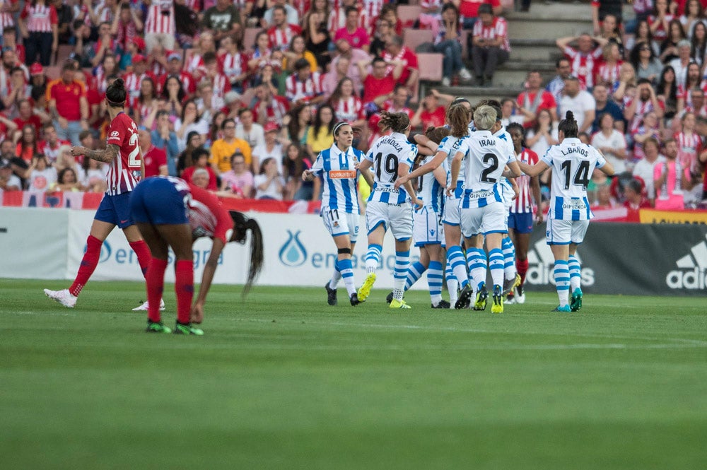 Los momentos más interesantes de la final entre la Real Sociedad y el Atlético de Madrid