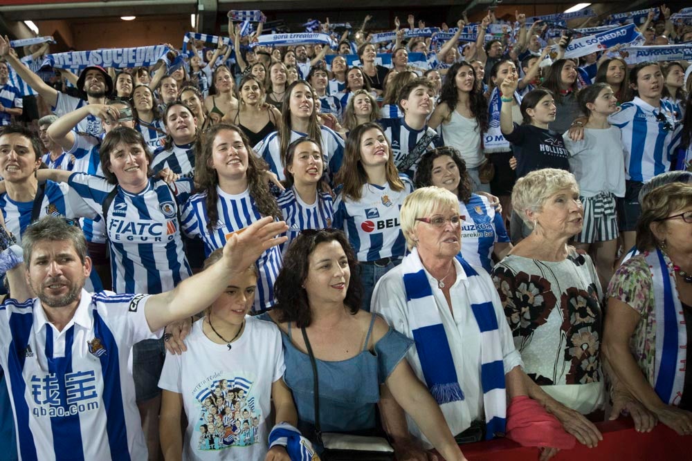 Los momentos más interesantes de la final entre la Real Sociedad y el Atlético de Madrid