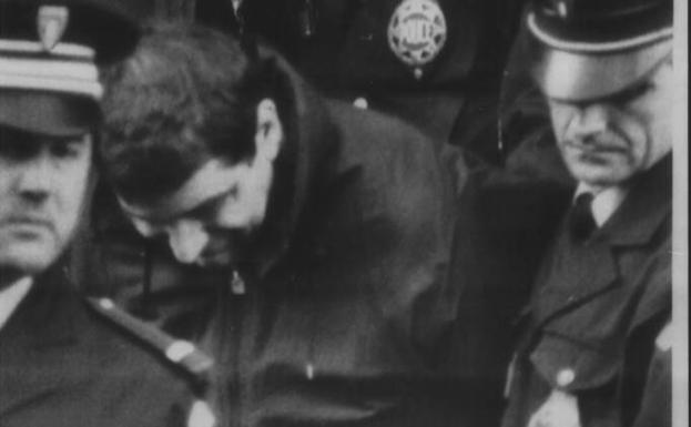 Imagen de archivo de la primera detención de 'Ternera' en 1989.