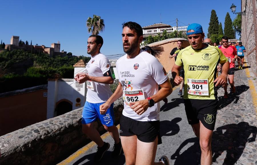 Un total de 13.1 kilómetros, dos menos que la pasada edición, y un desnivel acumulado de 207 metros de auténtica belleza por los barrios del Albaicín y el Sacromonte, dejando la Alhambra a la espalda, sin dejar de recorrer también los espacios más emblemáticos de la capital