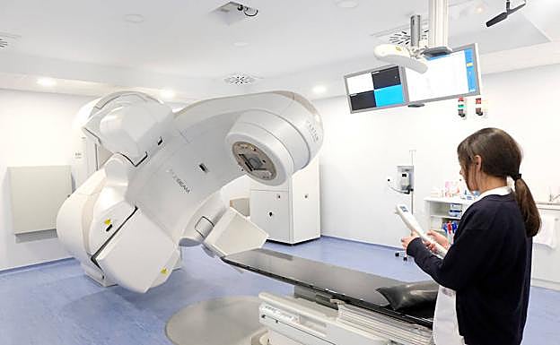 Una de las máquinas que ha donado Amancio Ortega a Sanidad.