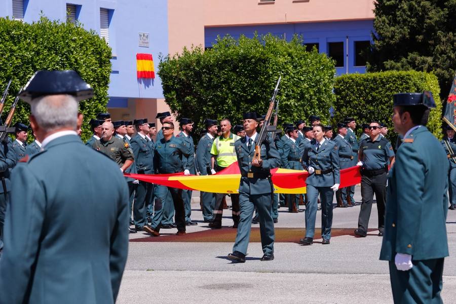 Además de la lectura del extracto de los decretos fundacionales del Cuerpo, la jornada ha servico para imponer las condecoraciones concedidas al personal de las unidades de la provincia