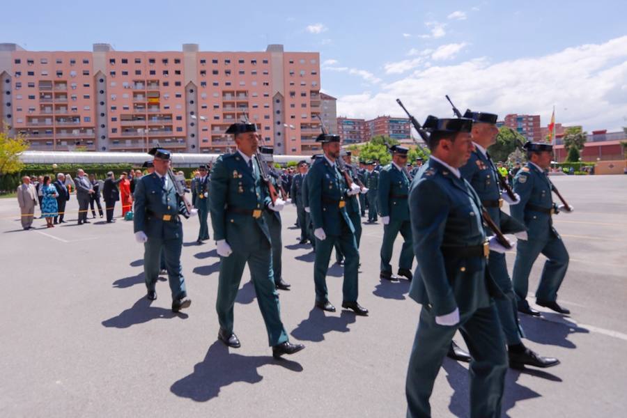 Además de la lectura del extracto de los decretos fundacionales del Cuerpo, la jornada ha servico para imponer las condecoraciones concedidas al personal de las unidades de la provincia