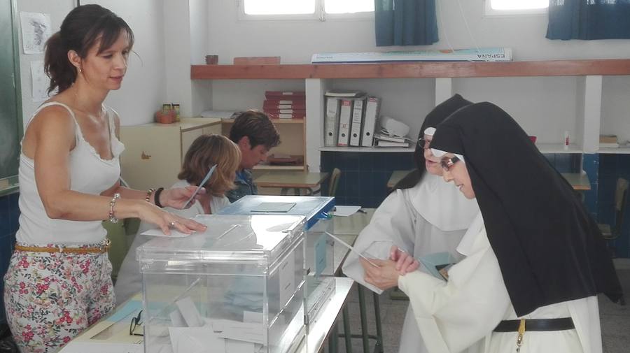 Votaciones en Baza.