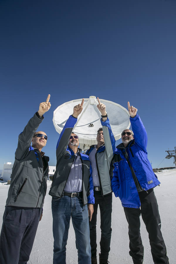 Fotos: Visita al radiotelescopio de Sierra Nevada