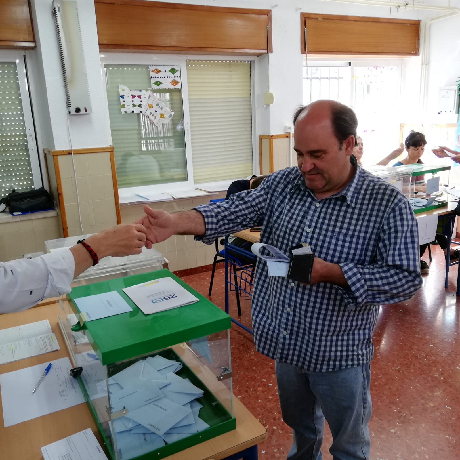 Fotos: La jornada electoral en Jaén del 26M, foto a foto