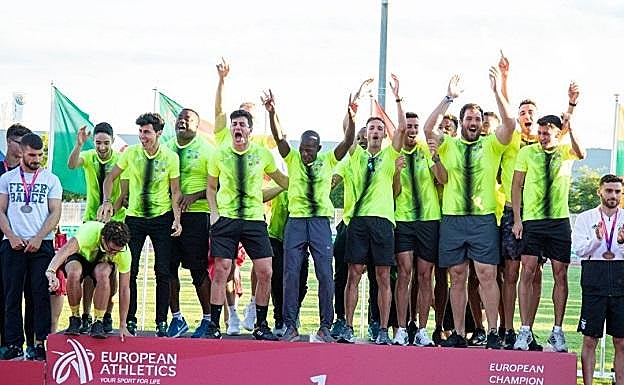 Ignacio Fontes y Dani Rodríguez se proclaman campeones de Europa con el Playas de Castellón