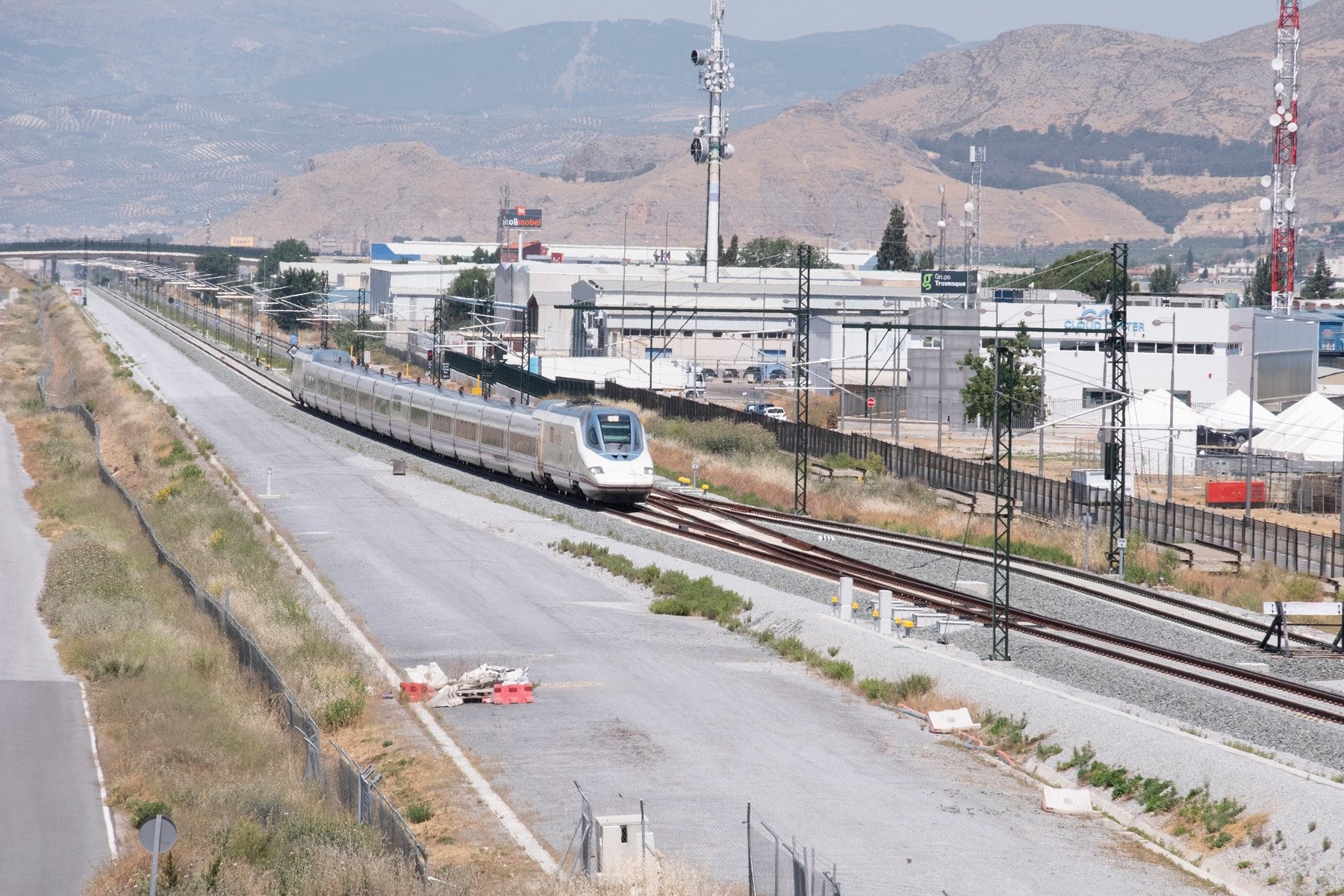 Los tests de fiabilidad avanzan con la previsión de completar los viajes entre Granada y Antequera en un tiempo inferior a los 50 minutos