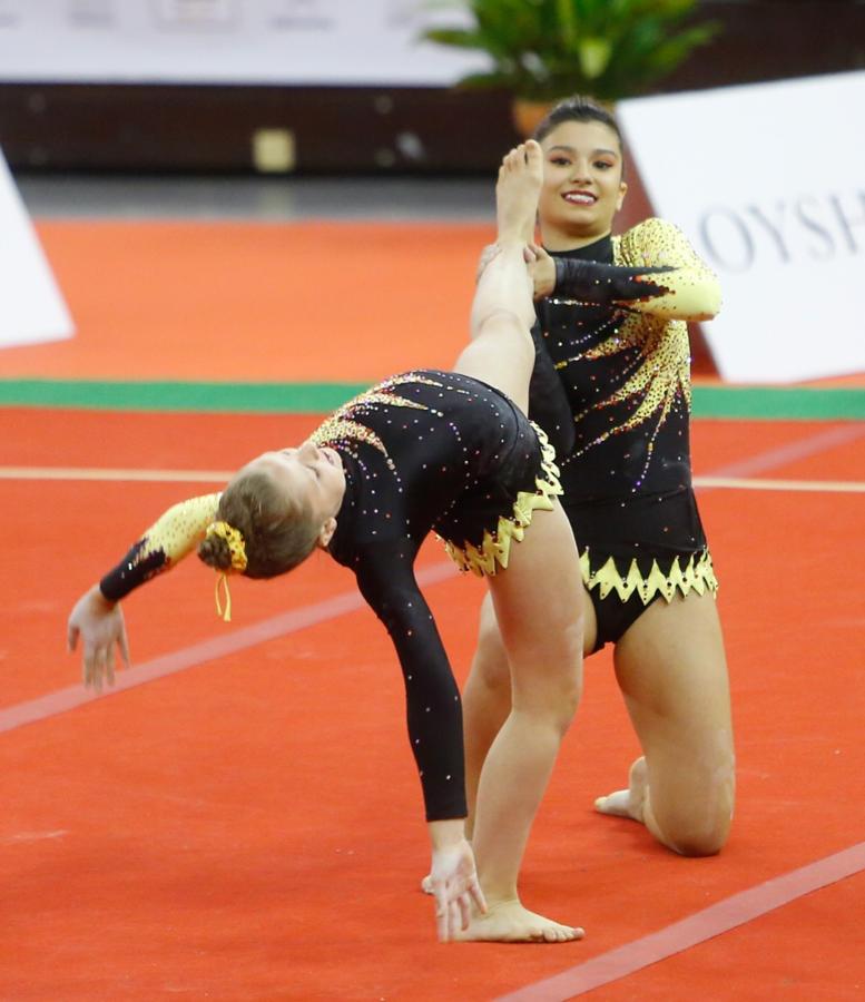 Durante los días 31 de mayo, 1 y 2 de junio 2019 se celebra el «Campeonato de España de Gimnasia Acrobática» organizado entre la Federación Española de Gimnasia y la Federación Andaluza de Gimnasia.Un evento que reúne a mas de 700 gimnastas de la acrobática de los diferentes puntos de España. Un evento único para disfrutar de un espectáculo deportivo con la familia y amigos