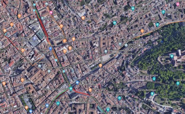 Salida del Rocío en Granada: cortes de tráfico por el recorrido de la comitiva