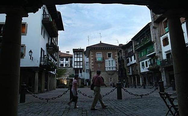 Casco antiguo de Hondarribia. 
