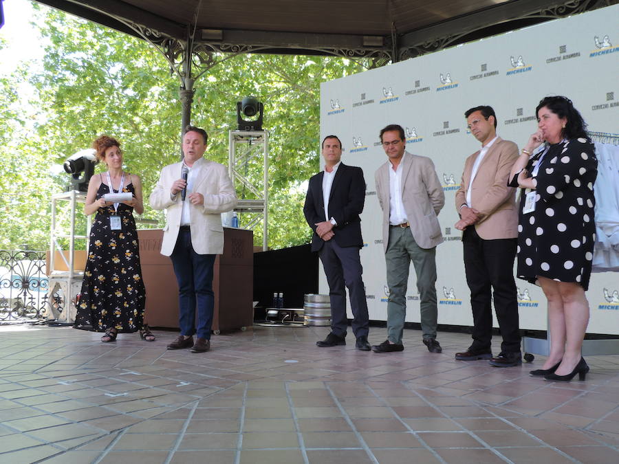 El certamen de Cervezas Alhambra acogió la entrega de Bib Gourmand Andalucía 2019, de Michelín