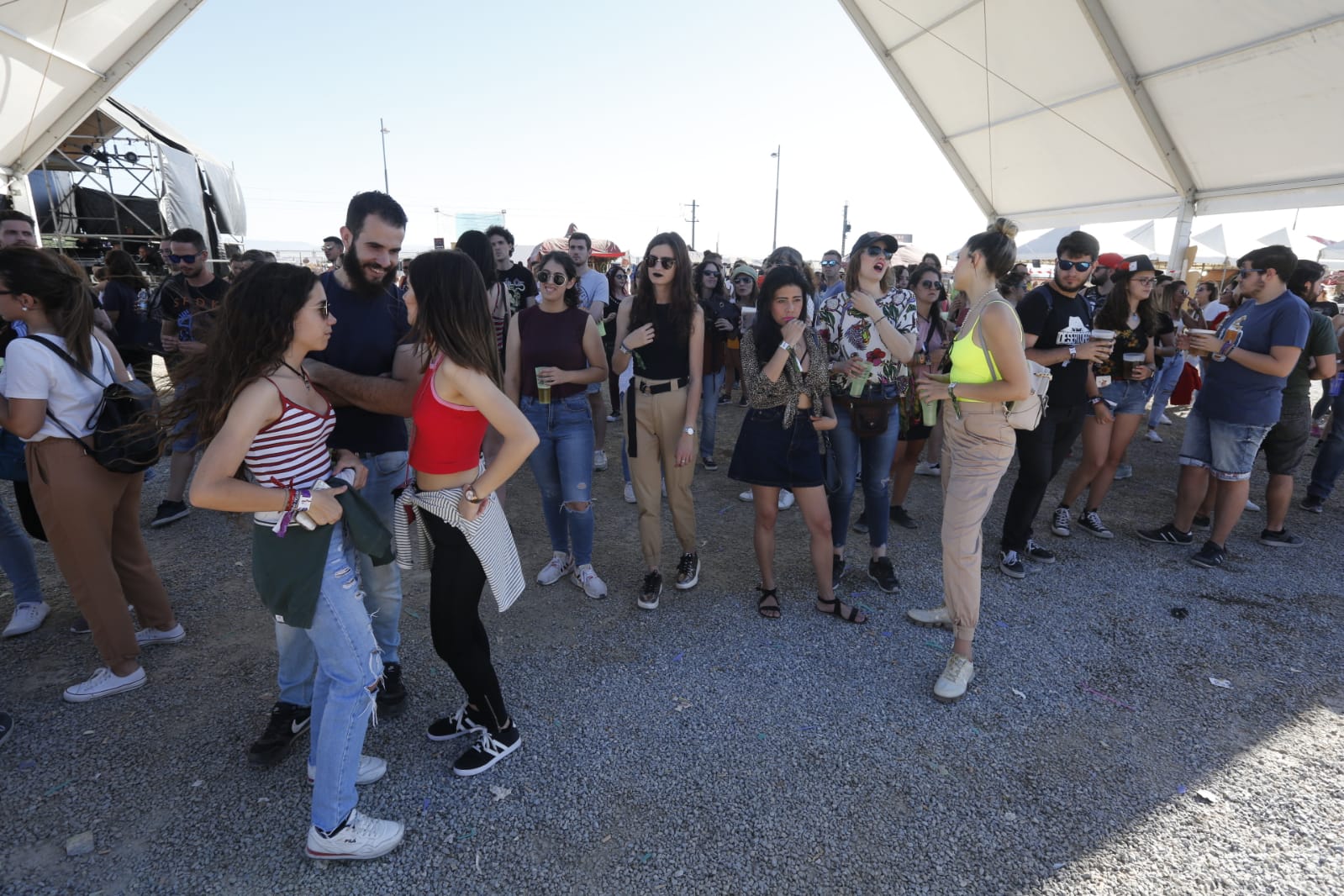 La organización espera cerrar esta edición con más de 30.000 visitantes disfrutando de dos días de música en el Cortijo del Conde