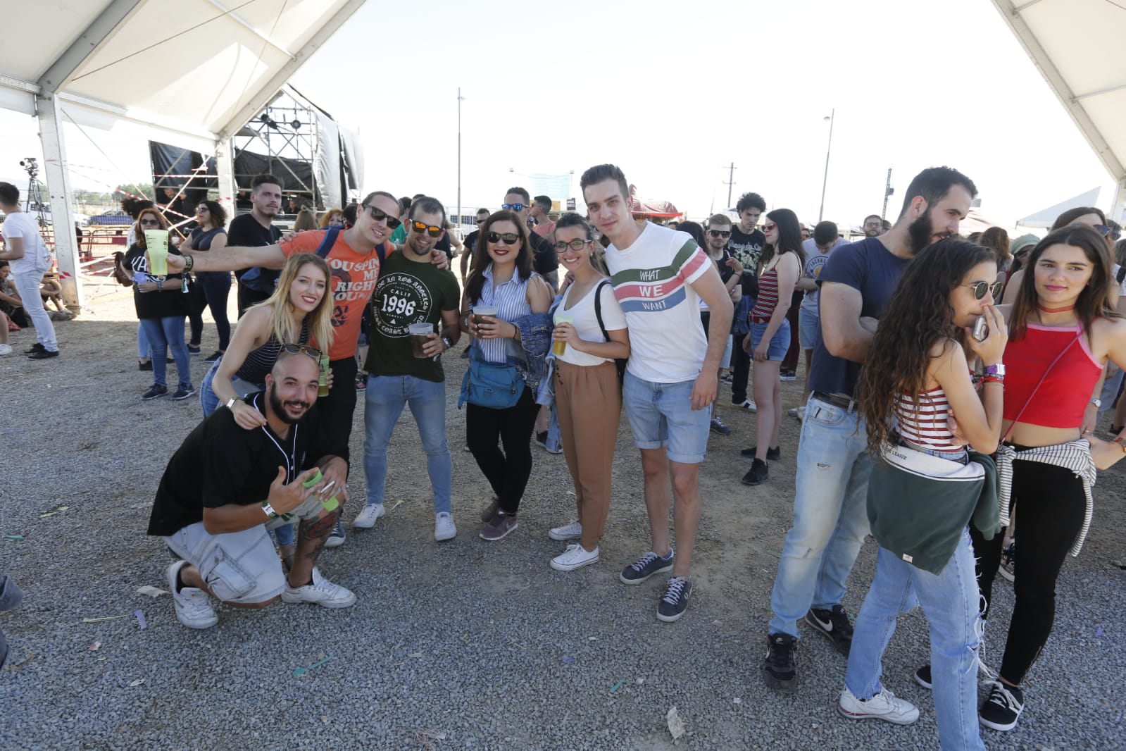 La organización espera cerrar esta edición con más de 30.000 visitantes disfrutando de dos días de música en el Cortijo del Conde