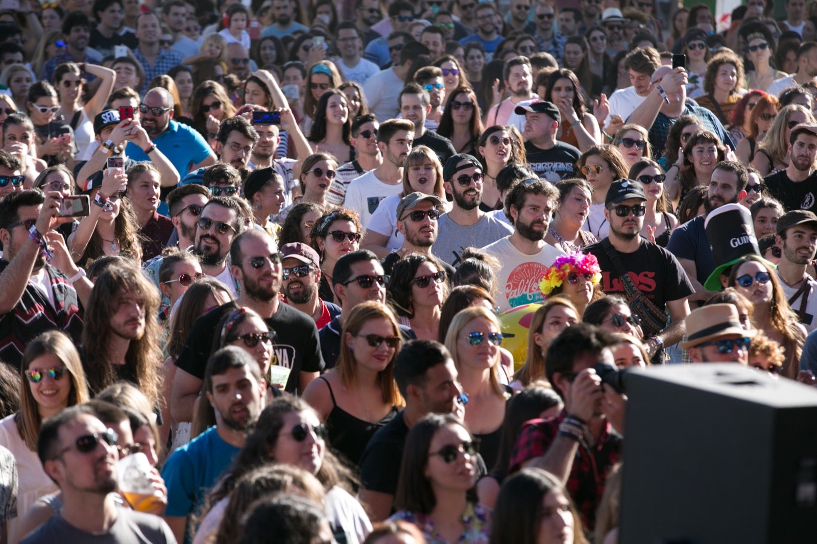 La organización espera cerrar esta edición con más de 30.000 visitantes disfrutando de dos días de música en el Cortijo del Conde