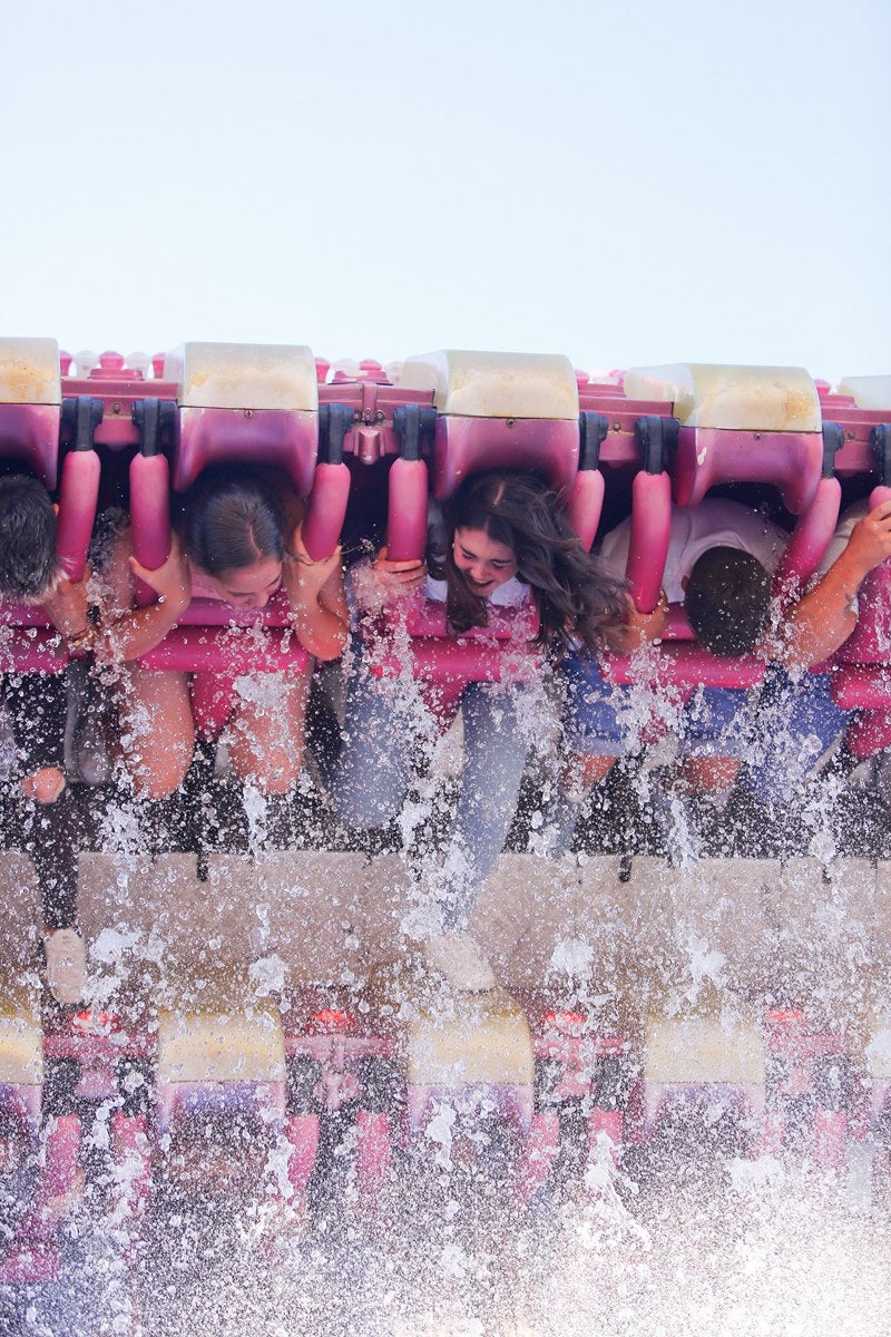 Fotos: Martes de columpios en el ferial