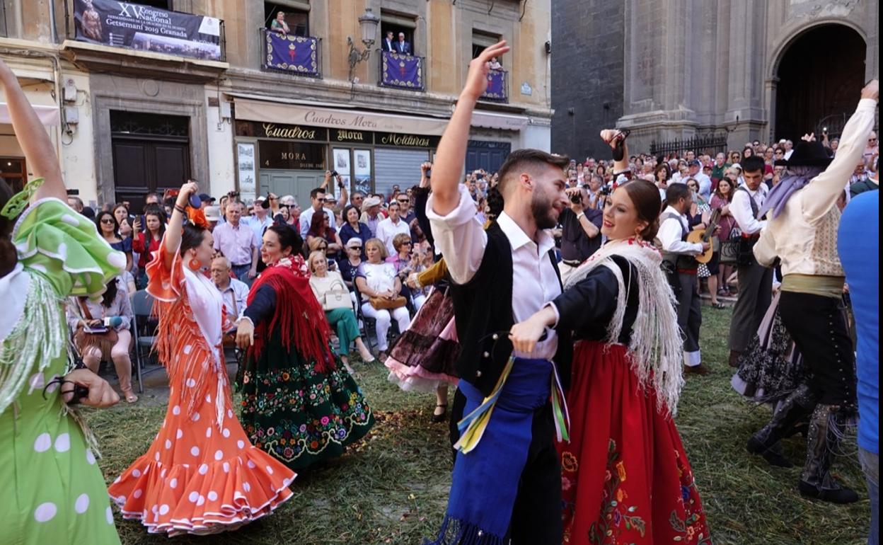 Las mejores imágenes de la procesión del Corpus en Granada