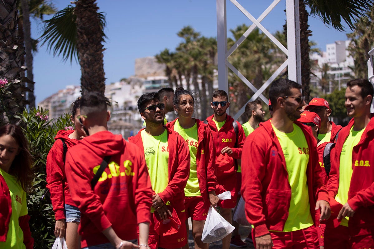 El servicio estará en funcionamiento hasta el 9 de septiembre, con horario de 12 del mediodía a 8 de la tarde y contará con 31 socorristas, entre ellos, 1 coordinador, 4 encargados de puestos de socorro y 4 patrones de embarcaciones