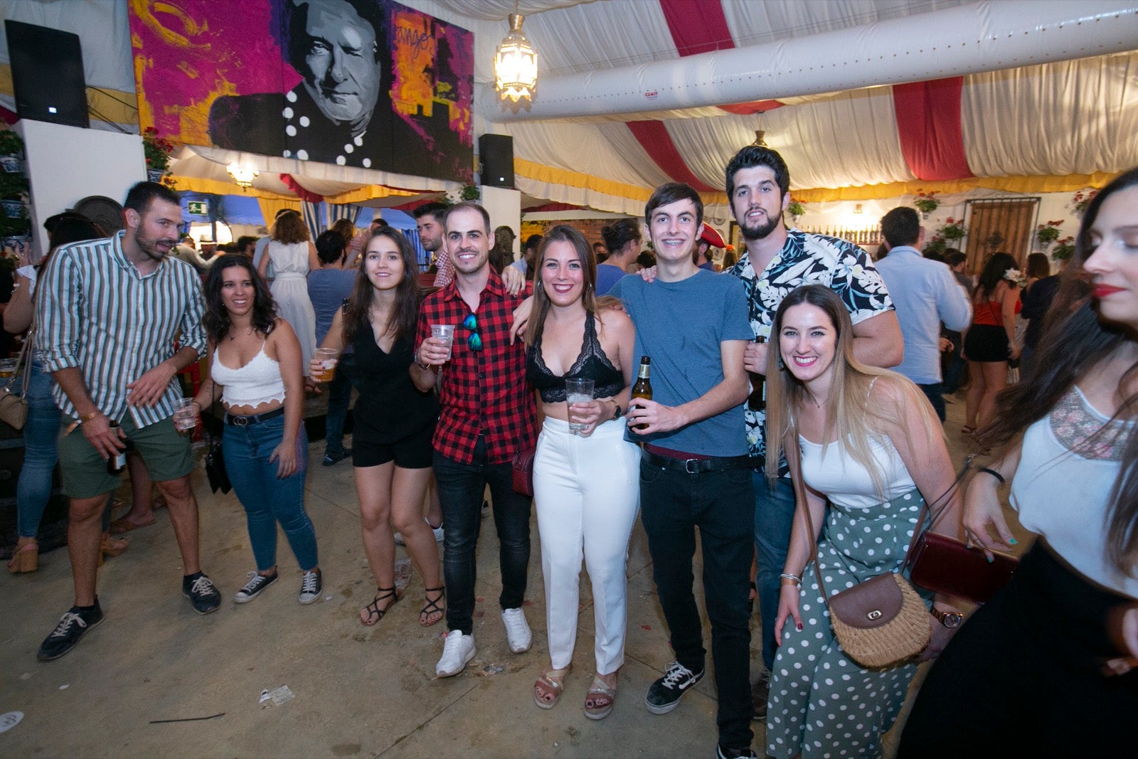 El festivo de la feria de Granada se hizo sentir en el recinto de Almanjáyar