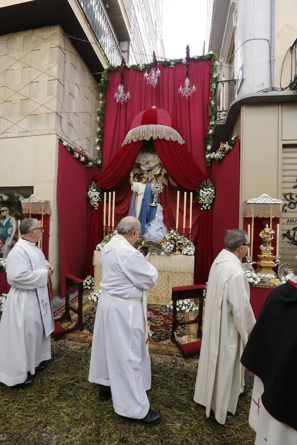 El primer premio fue para el instalado en la plaza de las Pasiegas por la cofradía de la Oración en el Huerto de los Olivos, que recibe un premio de 1.800 euros