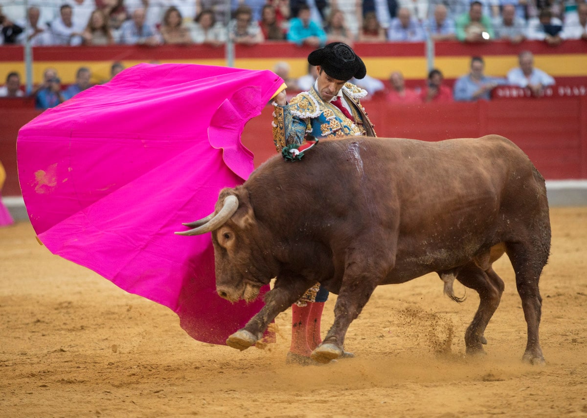 El diestro levanta a la grada con seis orejas y un rabo, confirmando que volvía a la ciudad nazarí con lo mejor de su tauromaquia