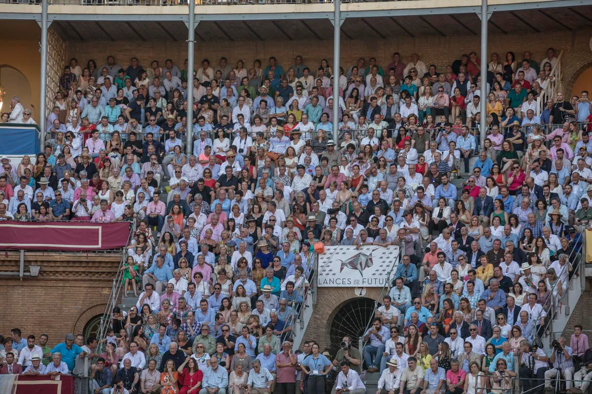 La Monumental de Frascuelo estuvo a rebosar para el retorno del diestro